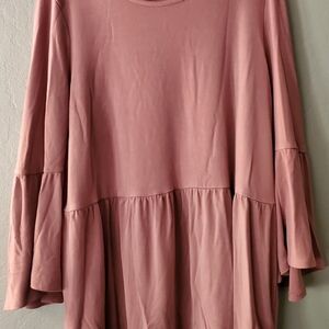 Peplum Baby Doll Top